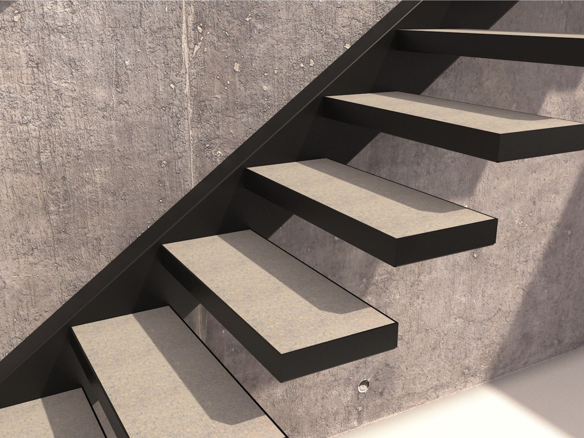 Acheter un escalier suspendu design en métal à Lyon 69