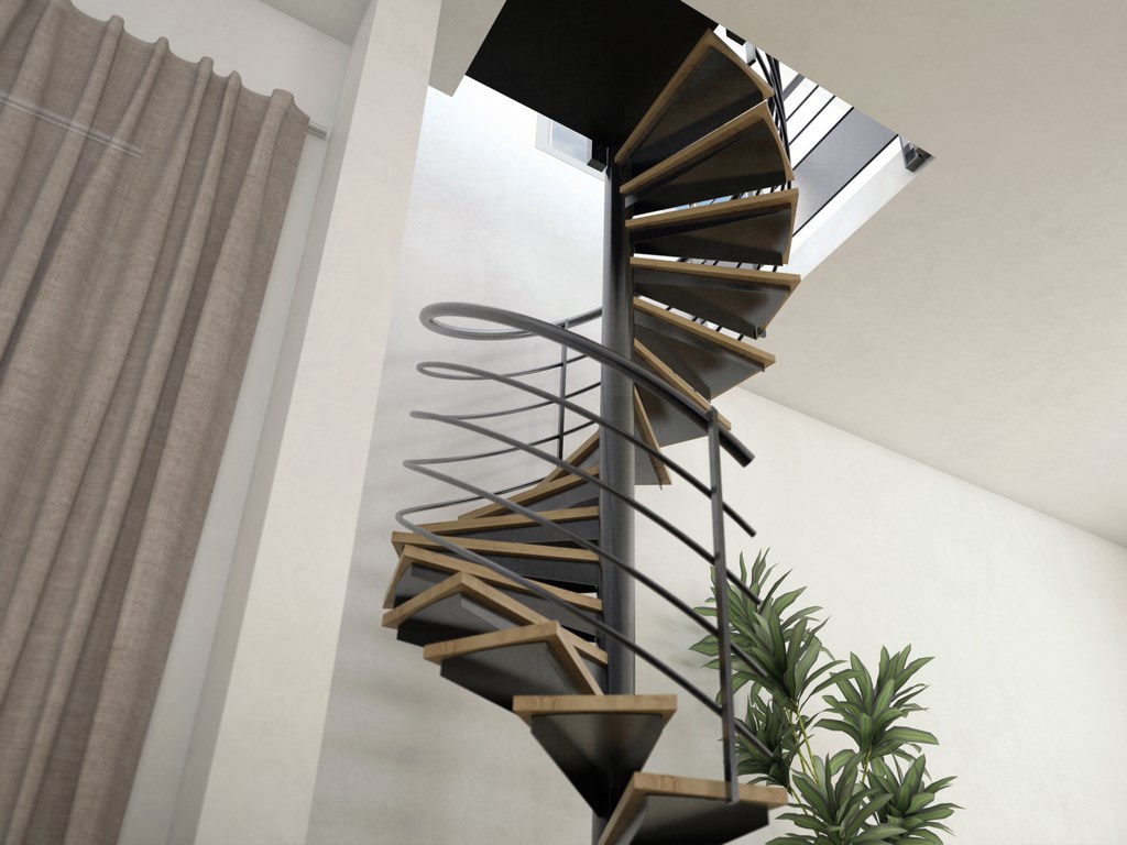 acheter un escalier hélicoïdal en métal