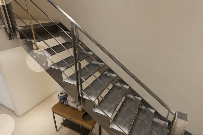 Achat design escalier métallique en haute-loire