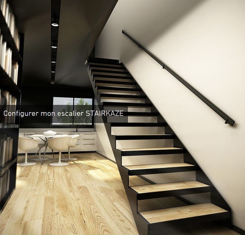 devis en ligne pour un escalier contemporain pas cher à Lyon